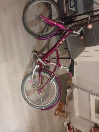 Bicicleta niña 20" púrpura