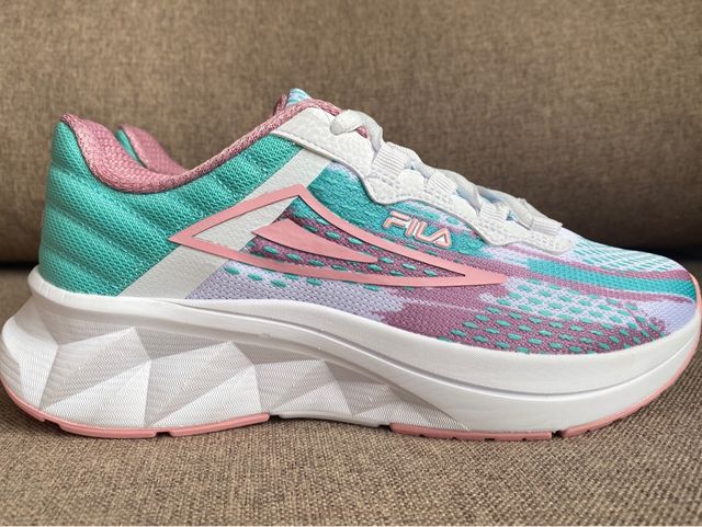 Zapatillas Fila - Rosa y Turquesa