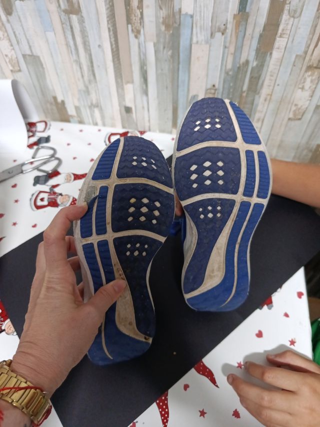 Zapatillas Nike running azules