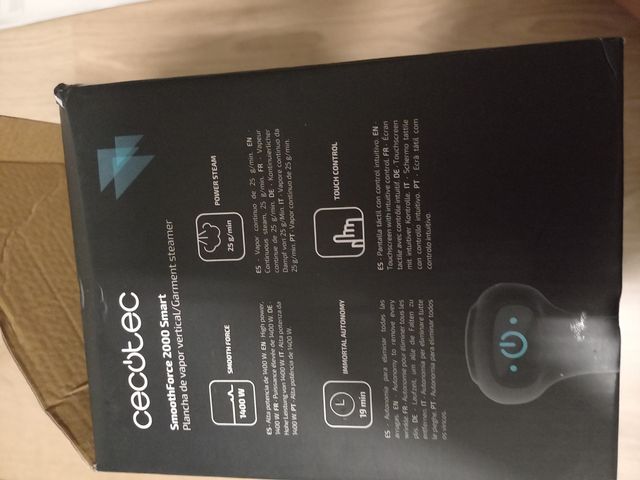 Plancha Vapor Cecotec SmoothForce 2000