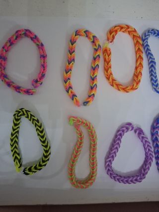 10 braccialetti  elastici 