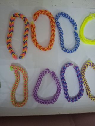 10 braccialetti  elastici 