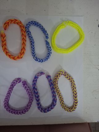 10 braccialetti  elastici 