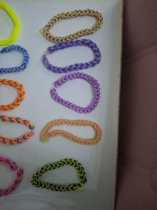 10 braccialetti  elastici 