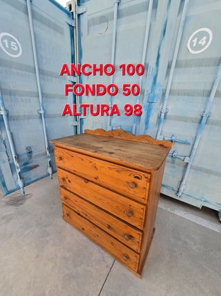 COMODA RUSTICA DE MADERA ☎️683469031☎️