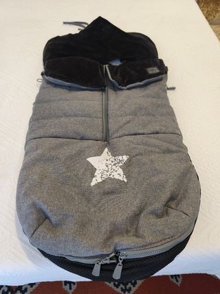 Saco Jane bebé invierno gris