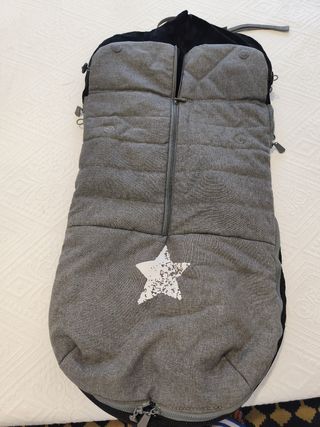Saco Jane bebé invierno gris
