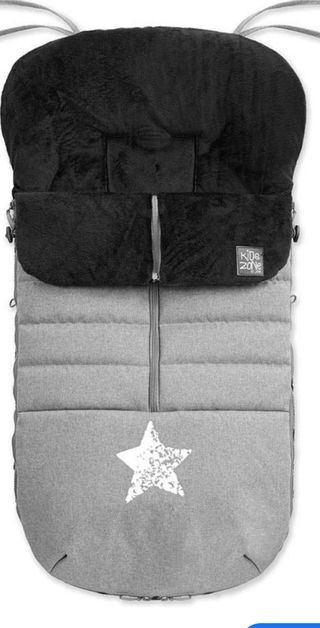 Saco Jane bebé invierno gris