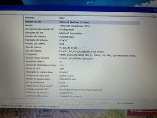 Portátil Lenovo Negro - Windows 11