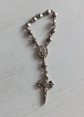 Lote 5 artículos religiosos Santiago