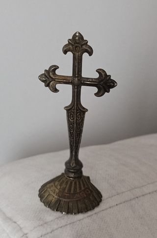 Lote 5 artículos religiosos Santiago