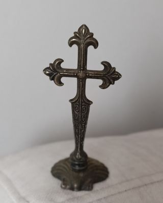 Lote 5 artículos religiosos Santiago