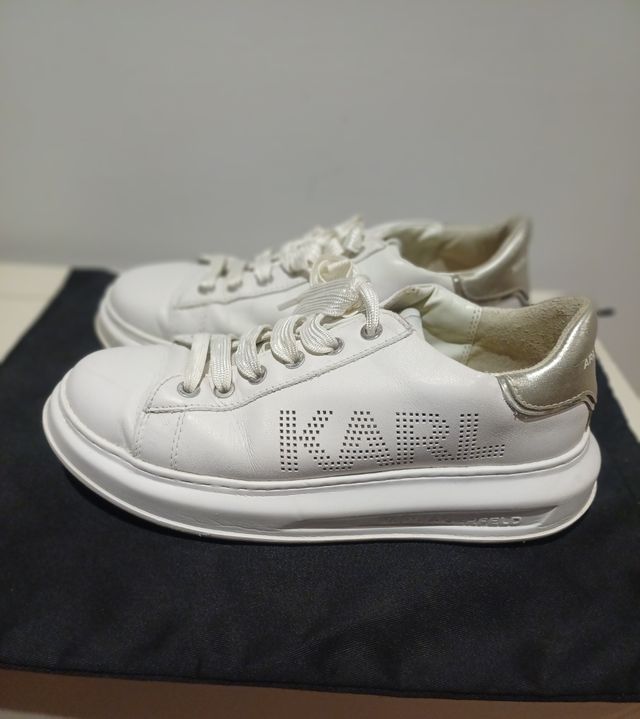 Zapatillas KARL blancas