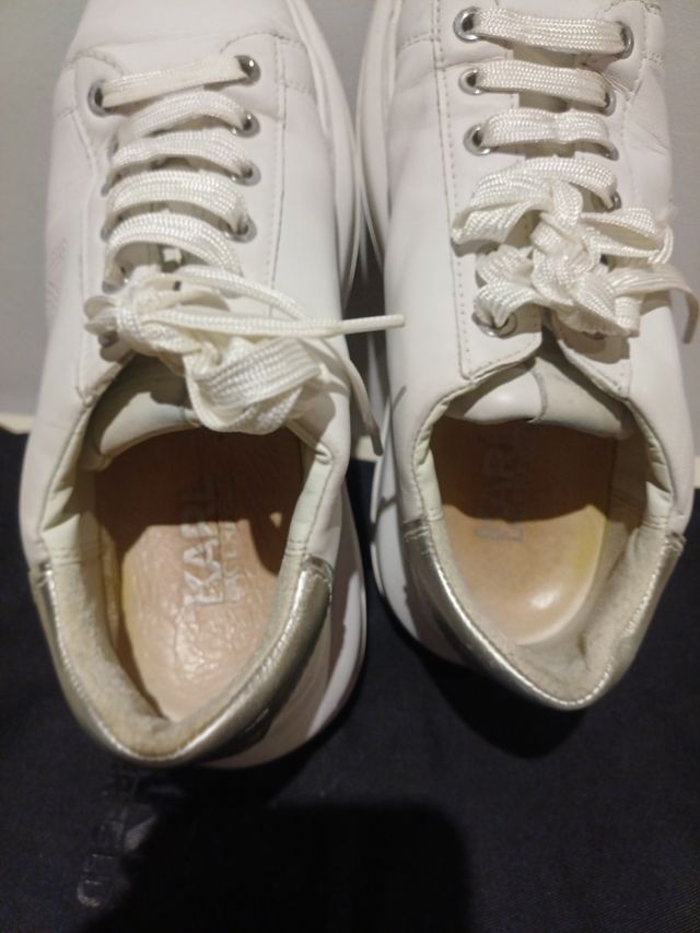 Zapatillas KARL blancas