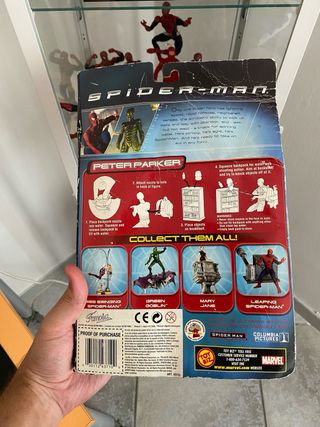 Peter Parker ToyBiz Action Figure Spiderman 2002