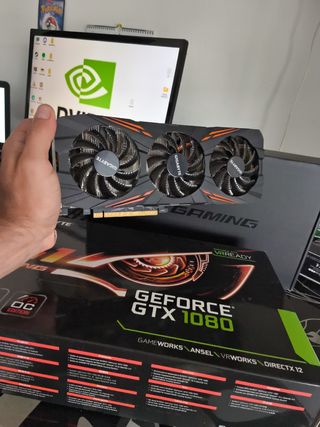 GTX 1080 G1 OC edition
(EN SU CAJA ORIGINAL)