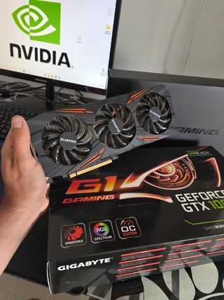 GTX 1080 G1 OC edition
(EN SU CAJA ORIGINAL)