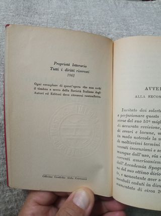 Dizionario italiano -spagnolo