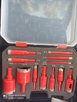 Set punte diamantate 8-35mm