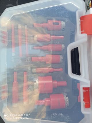 Set punte diamantate 8-35mm