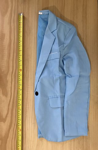Traje completo hombre. Talla M. Color azul claro