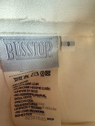Traje comunión niño talla 9 beig-dorado
