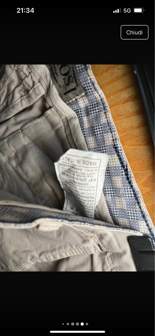 Bermuda Beige Helios Uomo