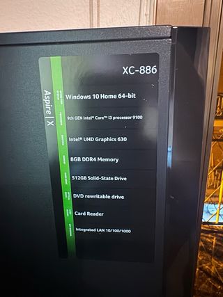 PC Escritorio Acer - Ordenador