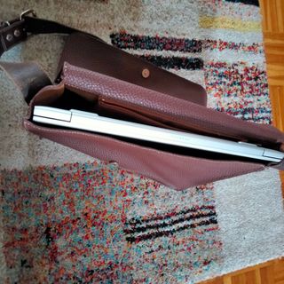 Bolso Cuero Marrón - Trabajo/Uni