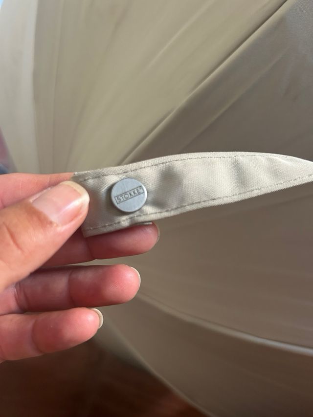 Sombrilla beige Stokke