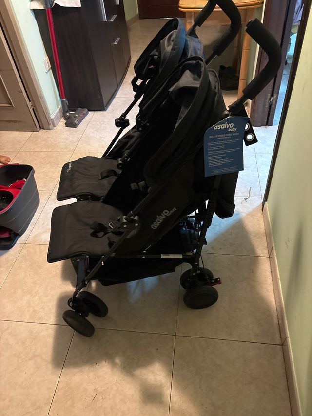 Carro gemelar Asalvo Baby