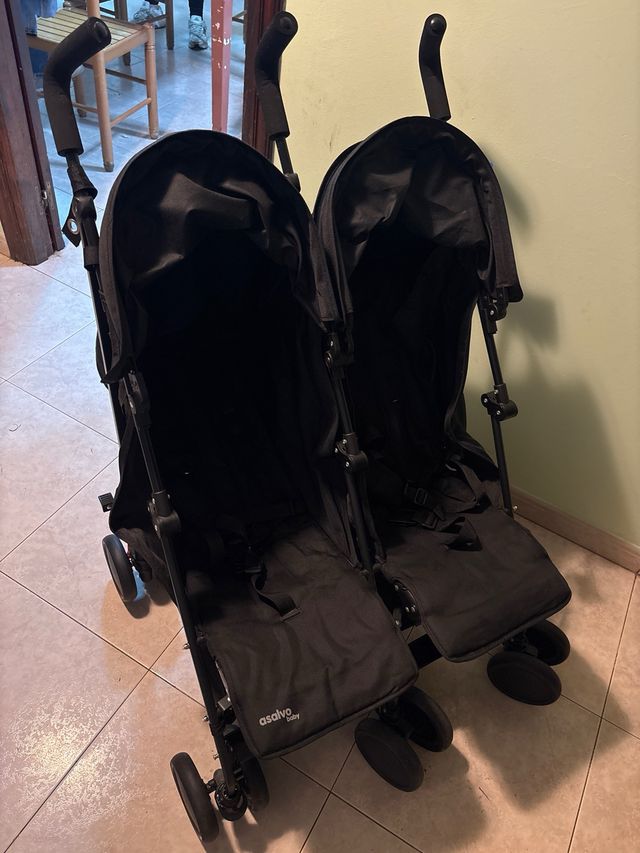 Carro gemelar Asalvo Baby