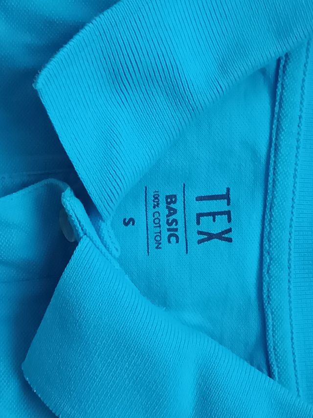 Polo TEX turquesa talla S