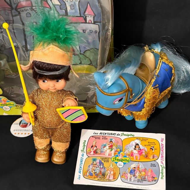 Barriguitas Rolando nuevo en caja años 80