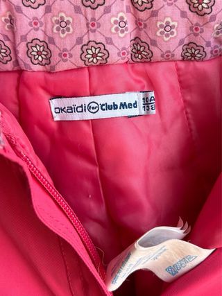 Pantaloni sci Okaïdi bimba 10 anni