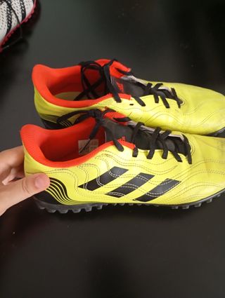 Zapatillas Adidas Copa amarillas