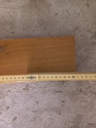 Mensola in legno - 70cm