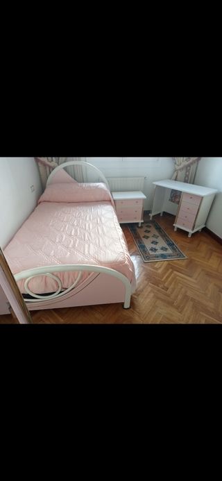Dormitorio infantil - Cama nido + escritorio