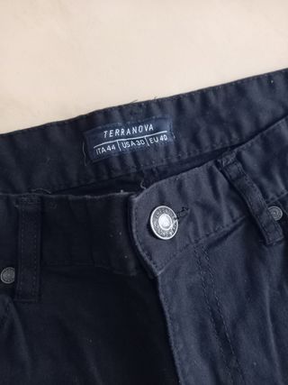 Pantaloni skinny Terranova blu tg 44 uomo