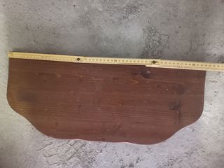 Mensola in legno marrone