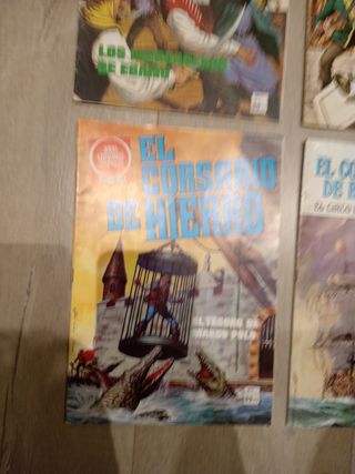 Lote 6 comics El Corsario de Hierro