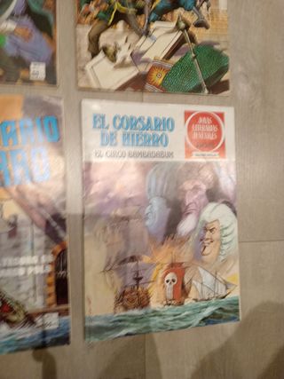 Lote 6 comics El Corsario de Hierro