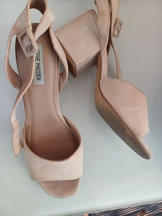 Sandalias Steve Madden beige