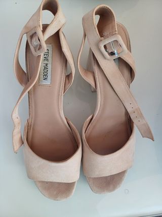 Sandalias Steve Madden beige