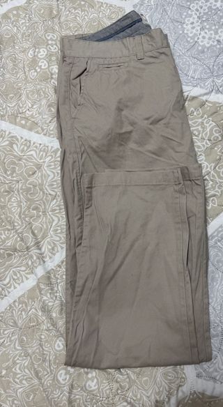 Pantalón chino beige Easy Wear - Talla 44