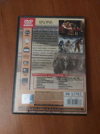Las Cuatro Plumas - DVD