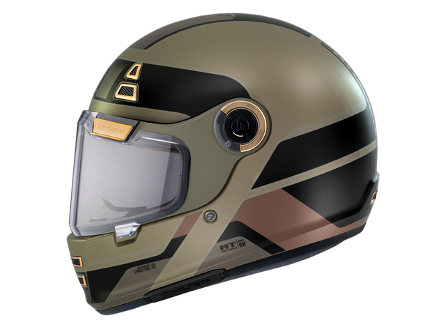 Casco MT Jarama 68 Arena Gold integral