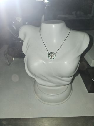 Collar Plata Ley Árbol Vida