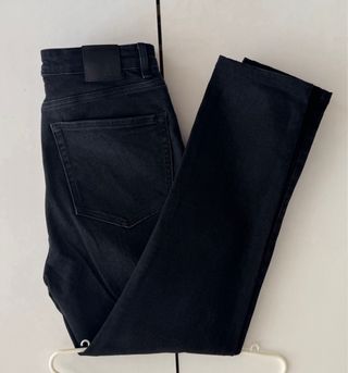 Pantalones Massimo Dutti negros talla 42