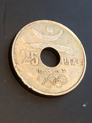 Moneta 25 Ptas Barcellona '92